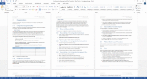 Configuration Management Plan Template (MS Word) – Technical Writing Tools