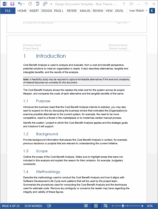  Download 41 Download Process Document Business Process Template Word 